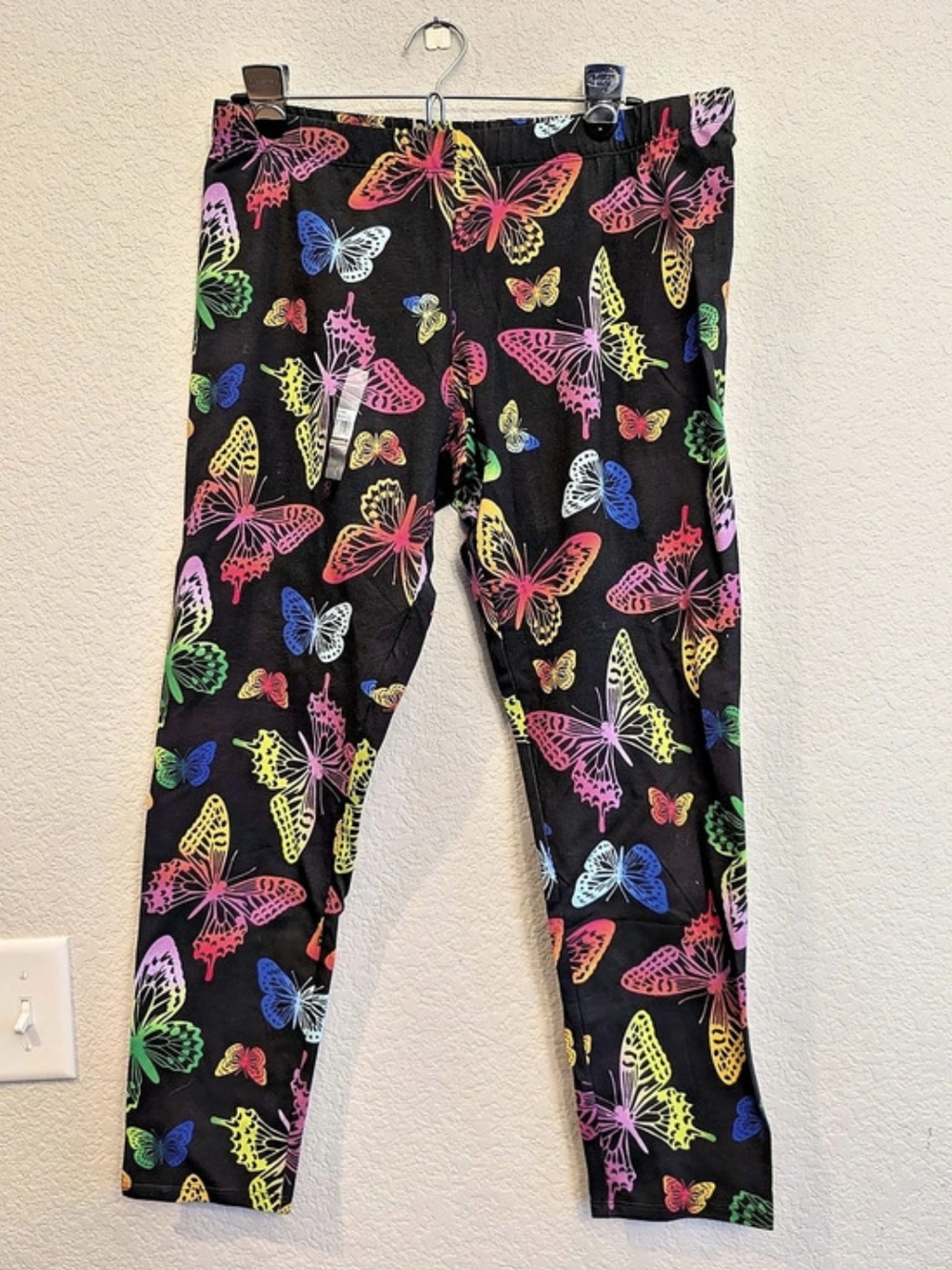 No Boundaries Butterfly Print Women's Leggings XXL